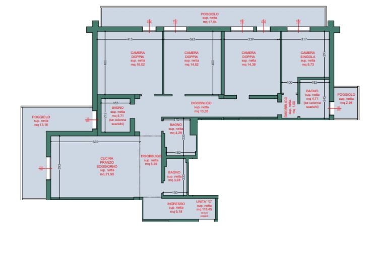 Appartamento in vendita, via Luigi Pellizzo  39, Stanga, Padova