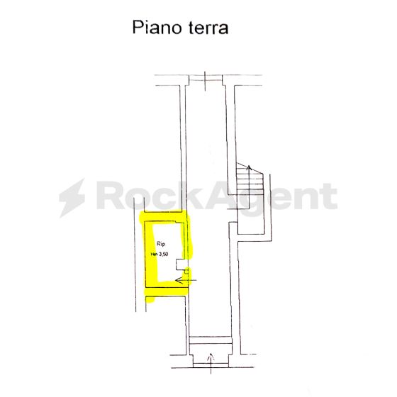 Trilocale in vendita, via Roma  34, Acquapendente